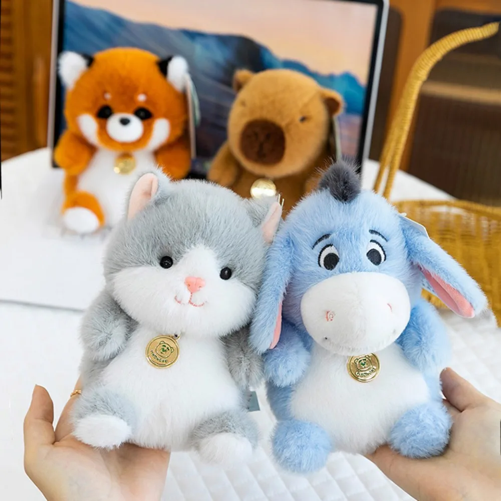 

Birthday Gift Turtle Sitting Animals Plush Stuffed Animals Elephant Plush Doll Pet Cat Capybara Stuffed Toy Kids Toy