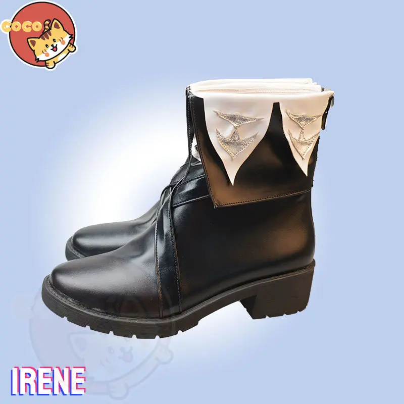 CoCos Game Arknights Irene Cosplay Shoes Game Cos Arknights Cosplay Irene Cosplay Boots Unisex Role Play Any Size Shoes