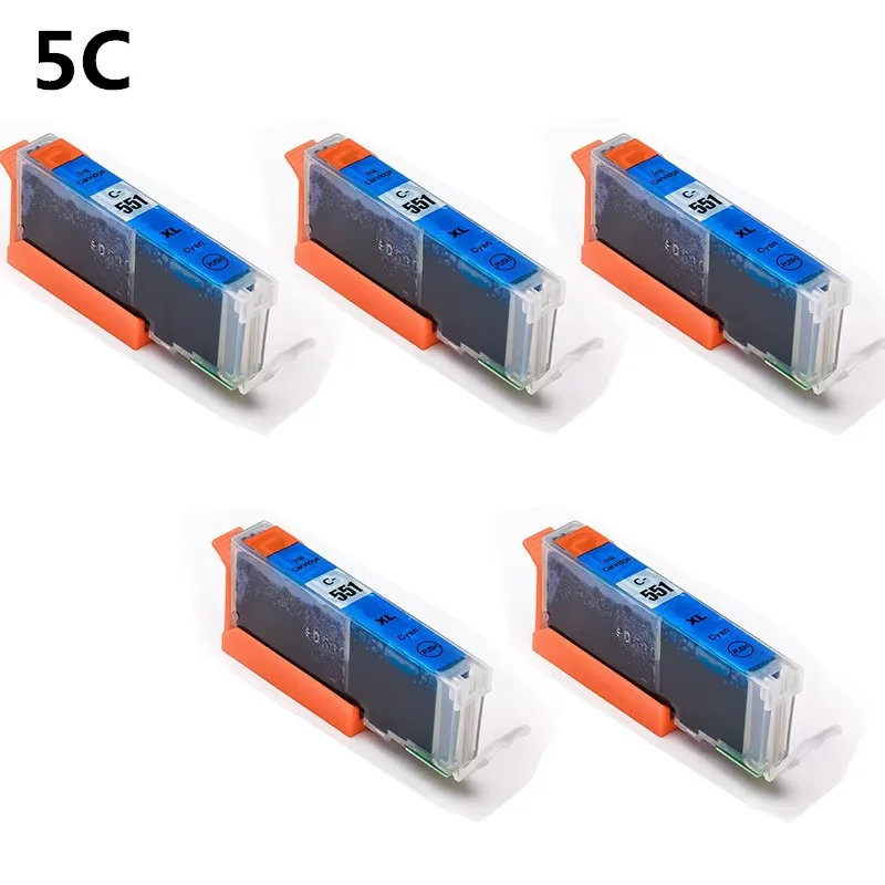Полный картридж с чернилами для принтеров Canon PIXMA IP7250 MG5450 MX925 MG5550 MG6450 MG5650 MG6650 IX6850 MX725