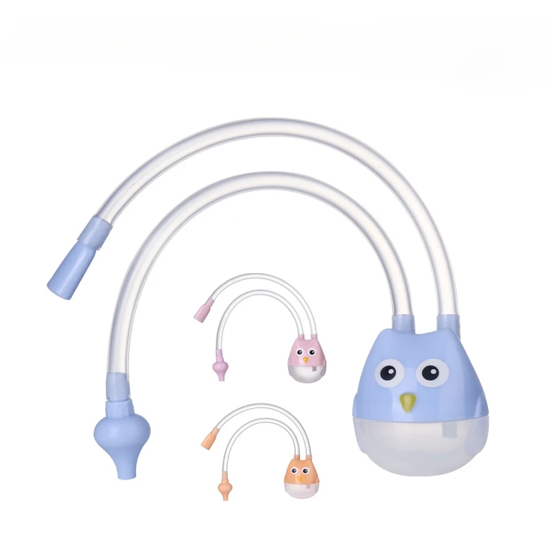 60PC Wholesale Nasal Aspirator Infant Nasal Suction Snot Cleaner Baby Mouth Suction Catheter Children Cleansing Sucker Nose Tool