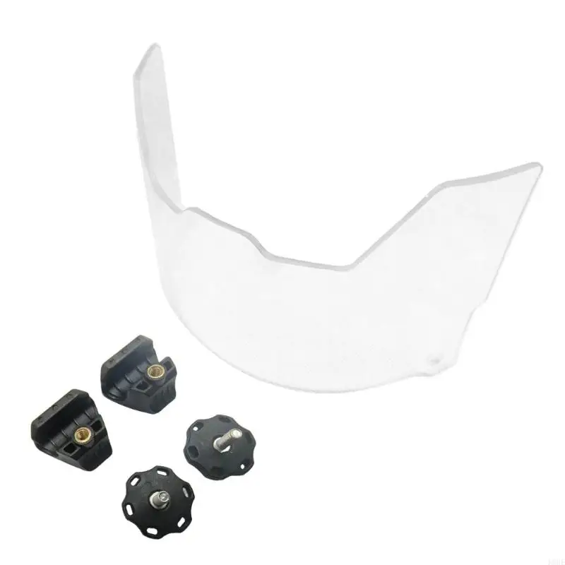 K8GE Helmets Visors for Kid & Adult Helmets Includes Visors Clip, Profession Clear Helmets Eye Shield Football Helmets Visors