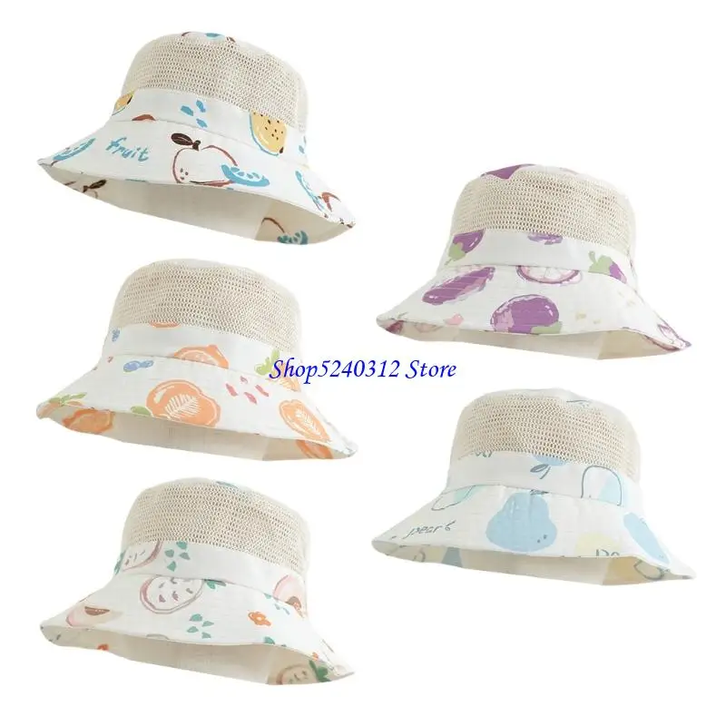 

634C Летняя шляпа от солнца для мальчиков и девочек, регулируемый шейный ремешок, дышащая сетка, широкие поля, легкий легкий для