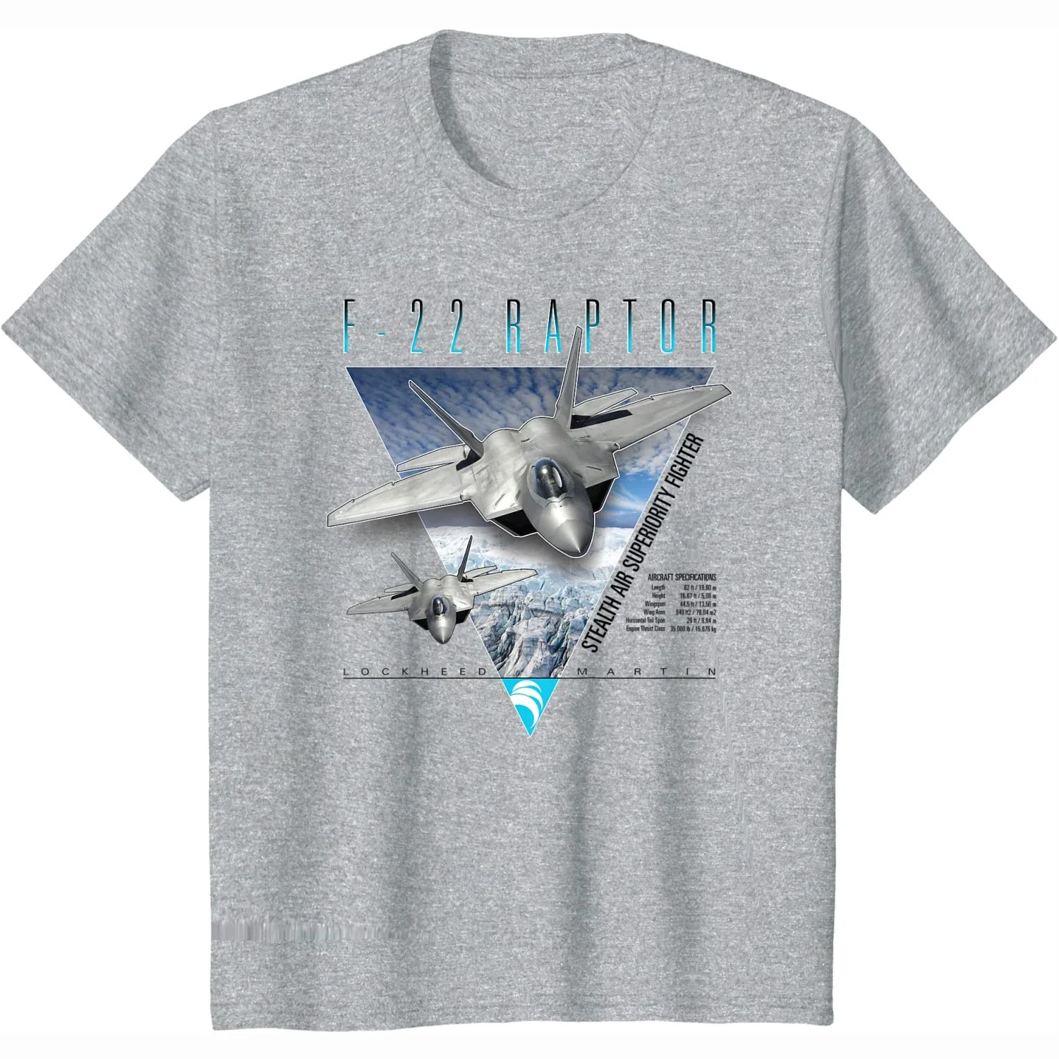 USAF F-22 Raptor Stealth Air Superiority Fighter T-Shirt 100% Cotton O-Neck Summer Short Sleeve Casual Mens T-shirt Size S-3XL