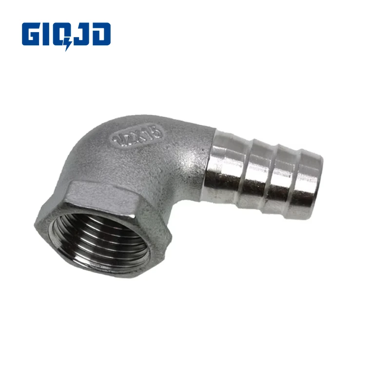 

Прямоугольное колено Pagoda из нержавеющей стали 304, 90 градусов, 1/2 дюйма, BSPT, гнездовой разъем для шлангового хвоста, 15 мм/20 мм