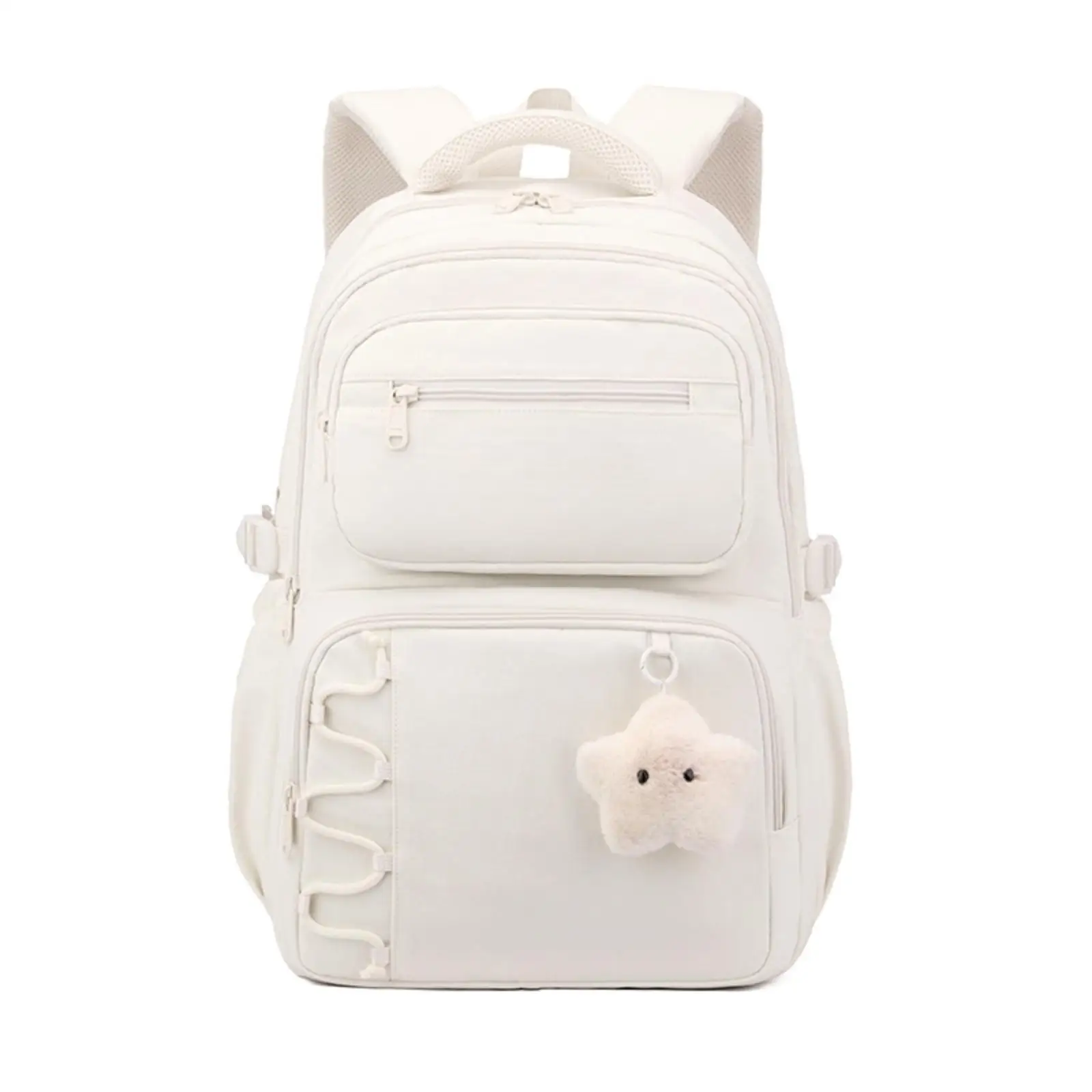 Multi-Compartment Backpack Lightweight Structured Rectangular Backpack Spacious for Students, School, Study Days