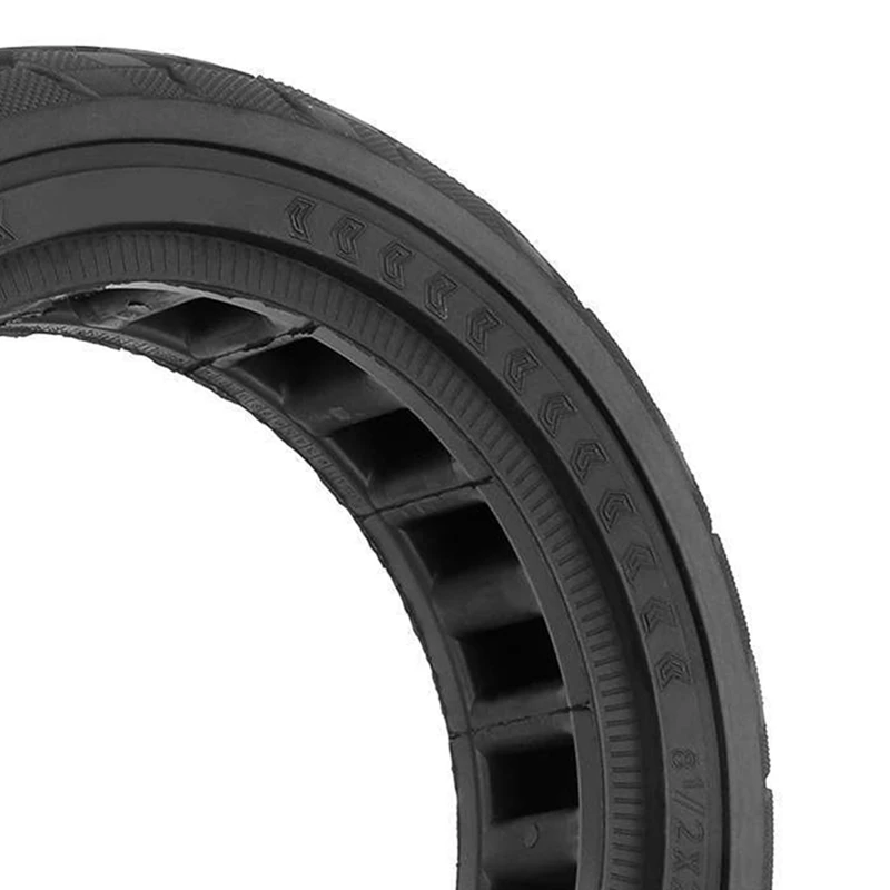 81/2X2(50/75-6.1) Off-Road Solid Tire For Xiaomi M365 1S Pro Scooter Explosion-Proof Tire Easy Install Easy To Use