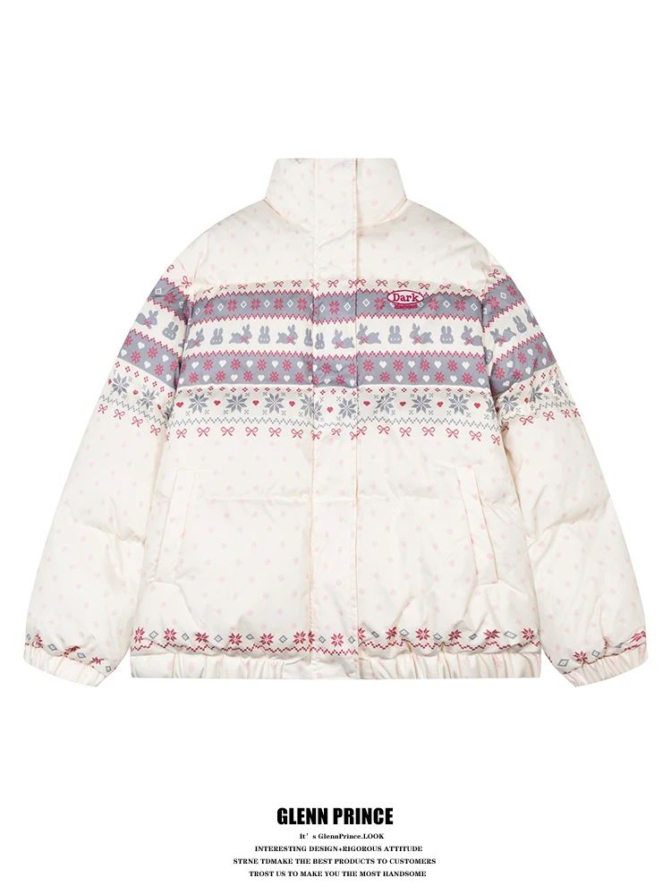 

Мужская зимняя куртка GPstudio из хлопка с вышивкой, воротником-стойкой, теплая, ветрозащитная, повседневная, молодежная, модная