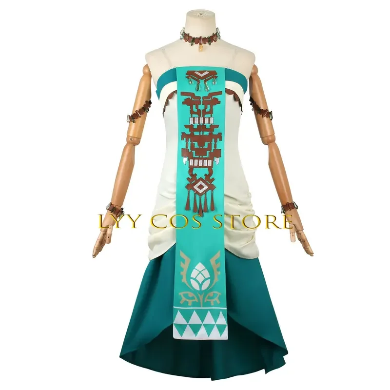 Robe de princesse Anime Cosplay Costume pour femme, accessoires d'uniforme, ensemble de tenue de perruque, fête d'Halloween