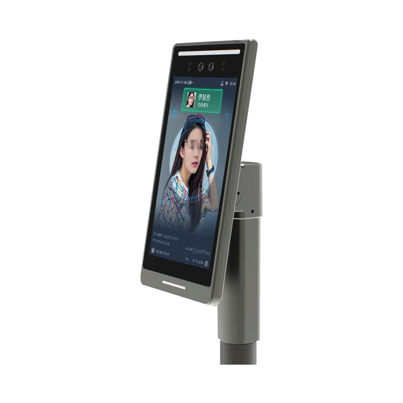 

Face Recognition Time Attendance Gate Access Control System 8 Inch Binocular A1 Face Recognition Terminal