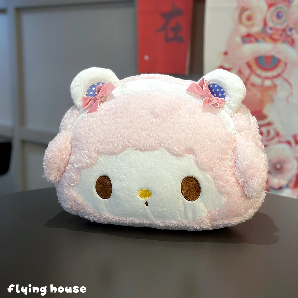 Sanrio Kussen Deken 2-in-1 My Melody Kussen Deken Zacht Knuffelig Sierkussen Rugkussen Slaapbank Warme Deken Kerstcadeau