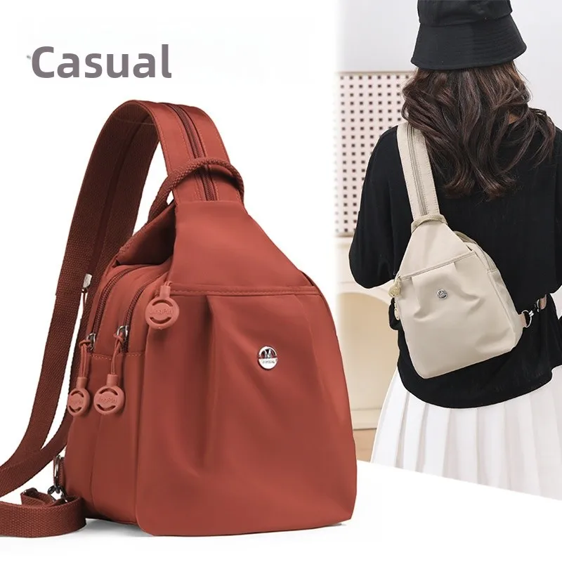 

New Fashionable Multi-Functional Casual Travel Lightweight Large Capacity Backpack Single Shoulder Crossbody Bag Unisex