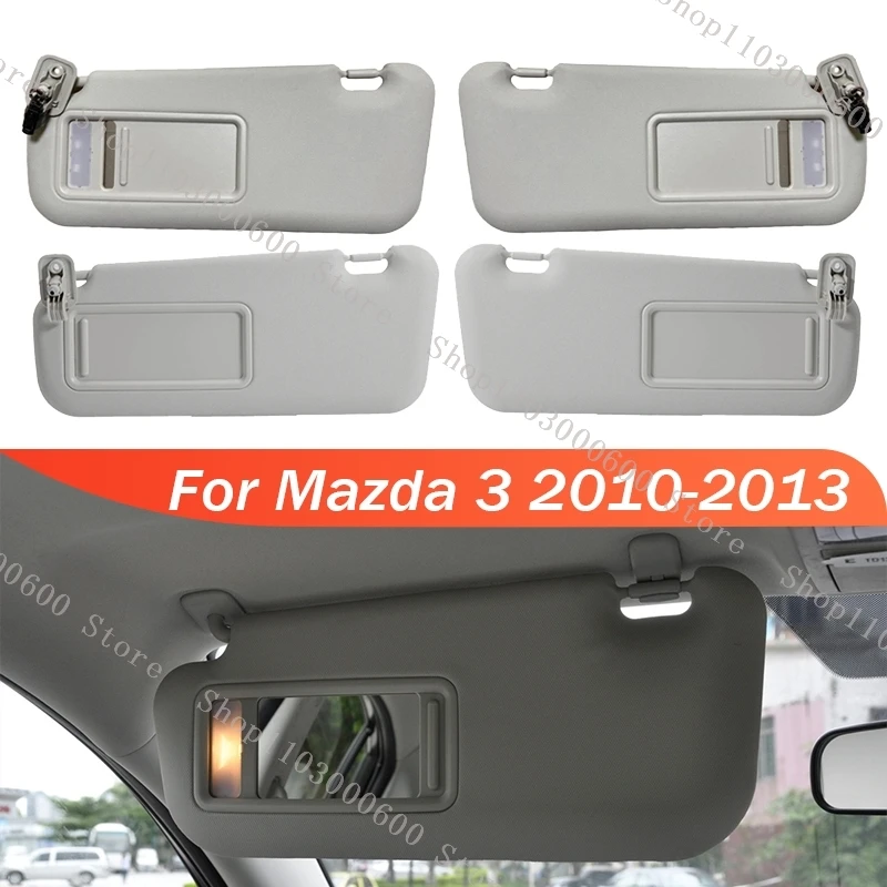 For Mazda 3 2010 2011 2012 2013 Car Interior Roof Sun Visor Sunvisor Sunshield Sunshade BBM2-69-320C-75 BBM3-69-320C-75