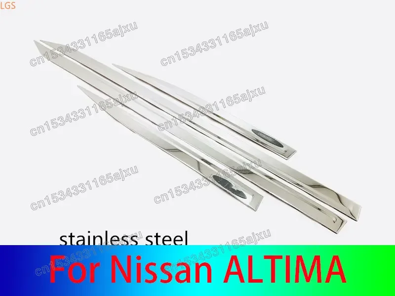 

Автомобильные аксессуары для Nissan ALTIMA 2017-2020, декоративная полоса из нержавеющей стали для корпуса автомобиля, Декоративная полоса для двери, защита от царапин