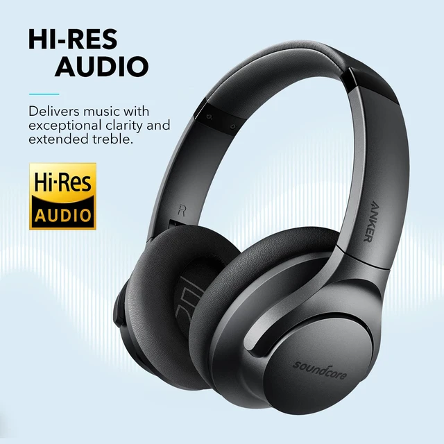 Anker Soundcore Life Q20 Hybrid Active Noise Cancelling Headphones Wireless Over Ear Bluetooth Headphones AliExpress