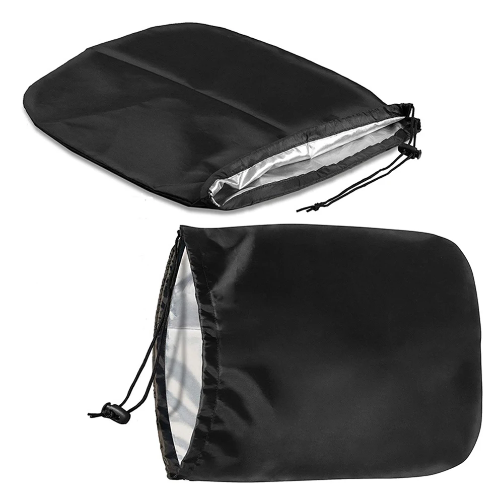 Winter Weather Protection Car Mirror Cover Waterproof Material Easy Installation 420D Oxford Cloth Stain-Resistant Fabric