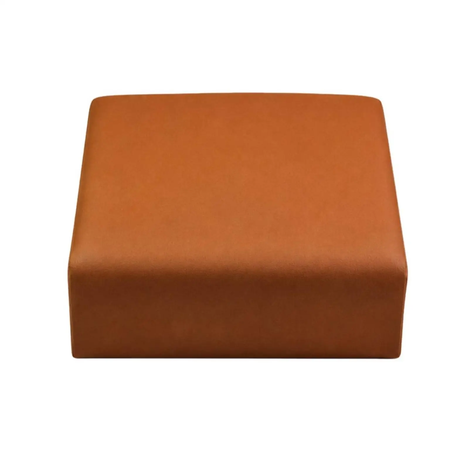 Wood Frame Leather Kneeling Cushion with Thick Sponge Padding for Meditation Prayer and Floor Work