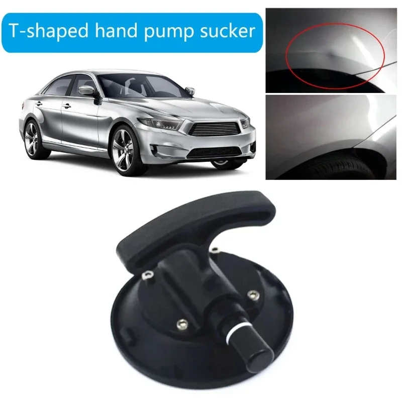 Strong Dent Puller Car Body Dent Repair Puller T Type Vacuum Suction Cup Hand Automotive Dent Remover X7AE