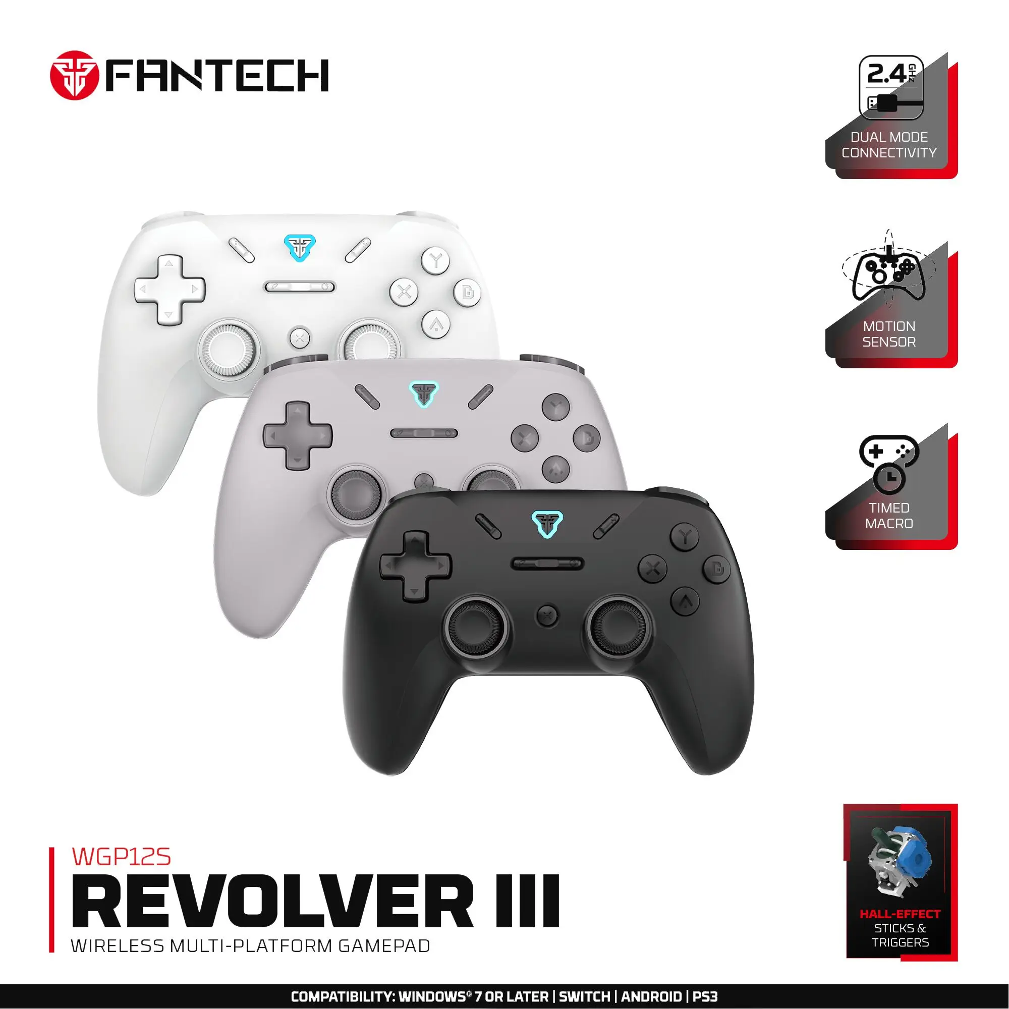 Fantech Revolver III Wireless Gamepad: Compare Prices for Best Deals