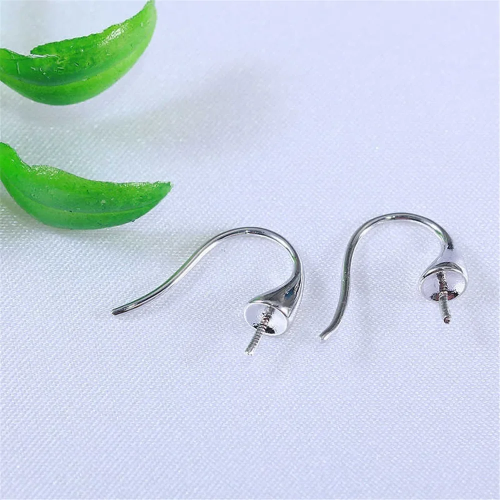 

Gold Plated Pearl Earring Settings, DIY Jewelry Making Supplies, Blank Ear Stud Bases for Handmade Accessories, 1Pair No Pearl
