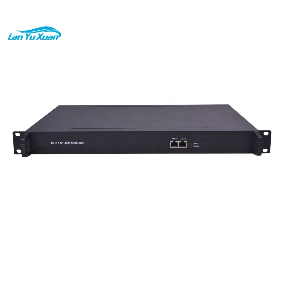 SOFTEL digital headend QAM 16/32/64 Channels DVBC IP to RF Modulator