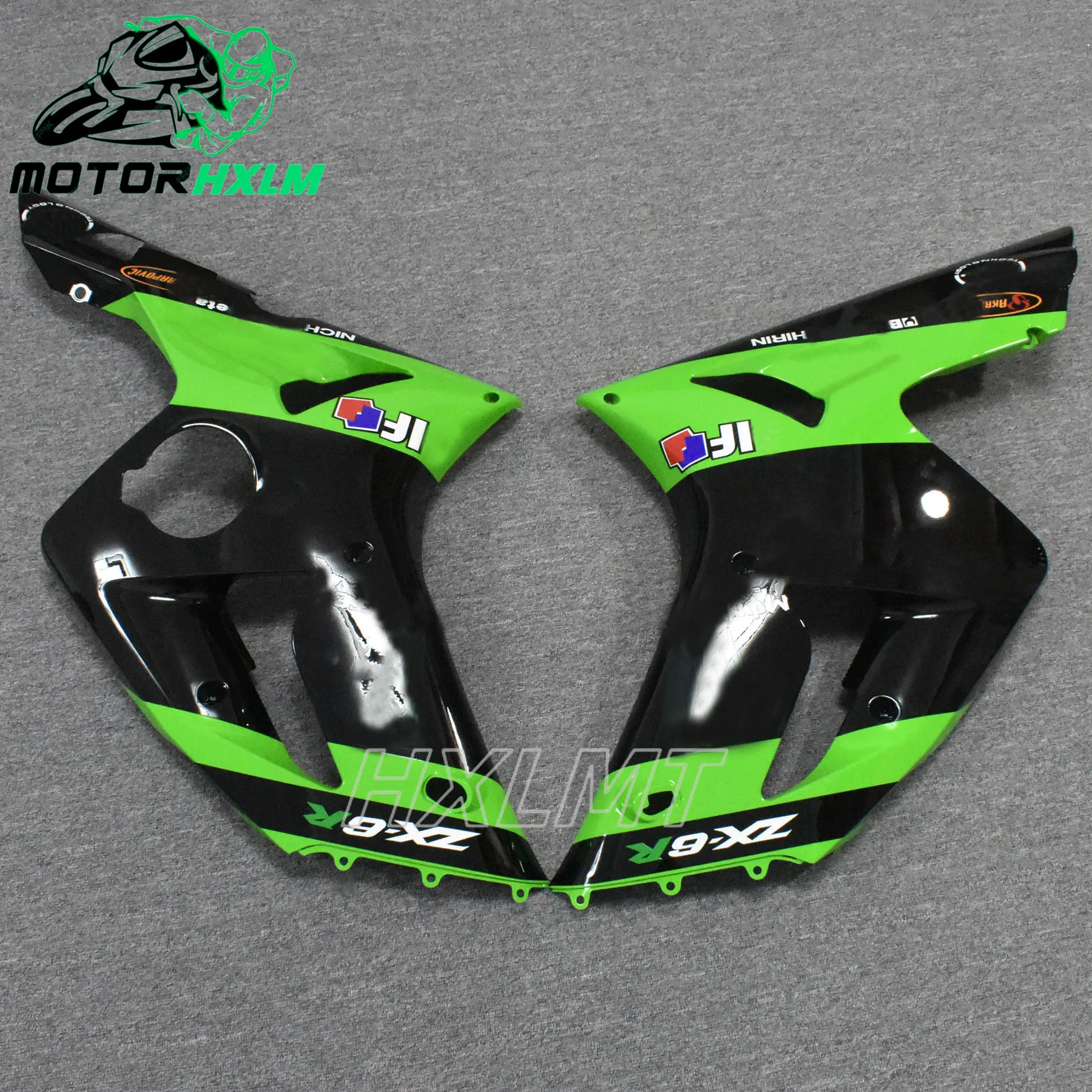 Racing Style New ABS injection molded high quality vehicle Fairing Set ZX 6R ZX6R 636 03 04 03 04 body set For 2003 2004 view 5