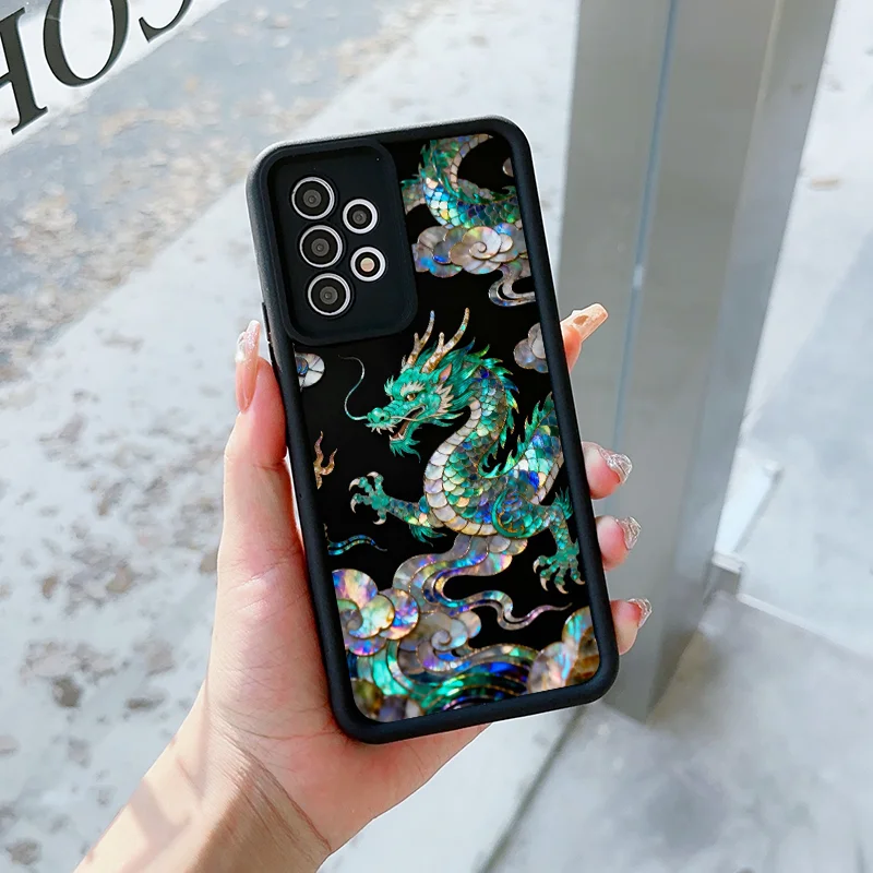 Chinese Dragon Tiger Marble Texture Printed Phone Case for Google Pixel 10 9 8A 8 7 7A 9A 9 Pro XL 8 7 5G Shockproof Soft Cover view 6