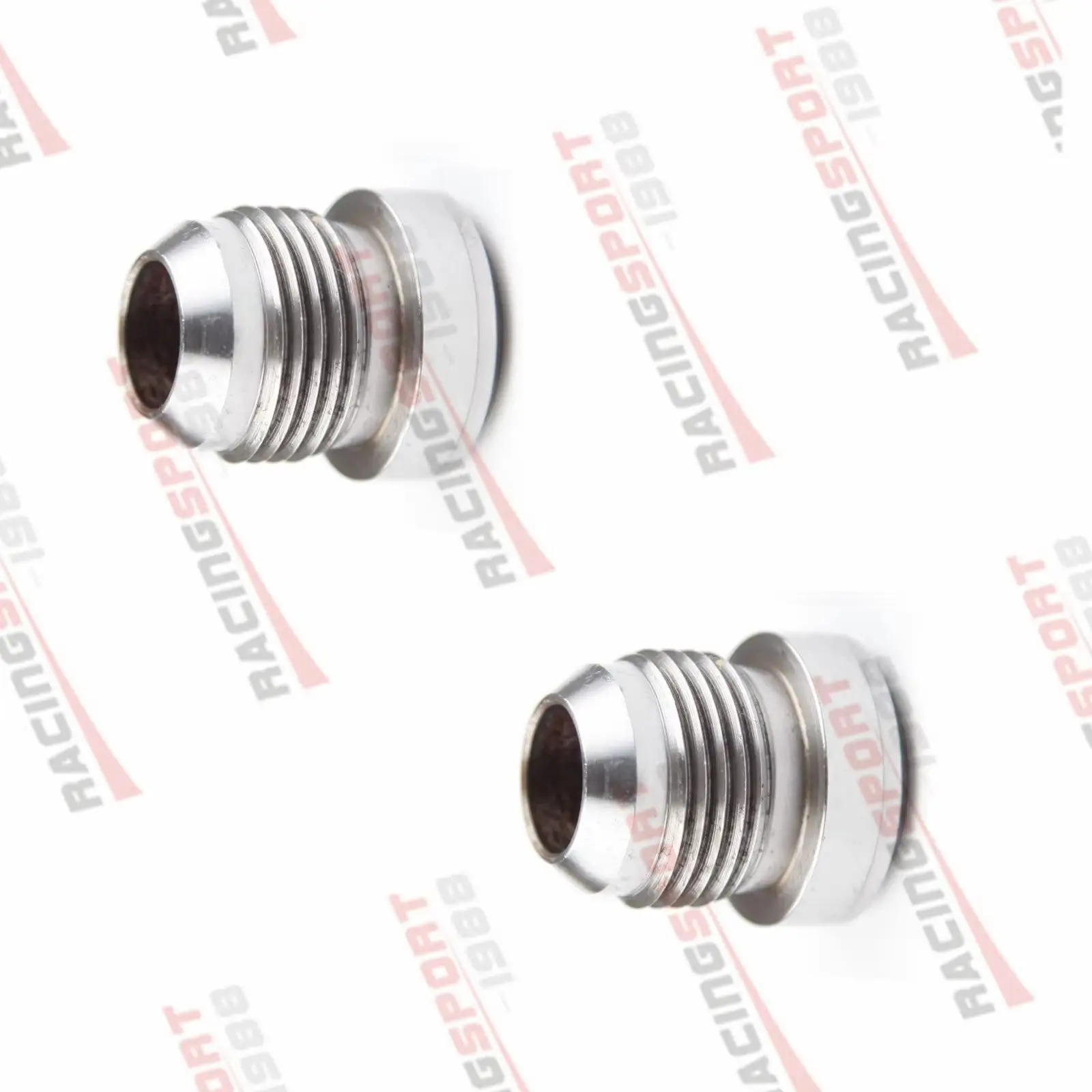 2pcs/1pcs -10 AN 10 AN AN10 Mild Steel Nitrous Hose Fitting Male Billet Straight Male Weld Fitting Adapter Weld Bung