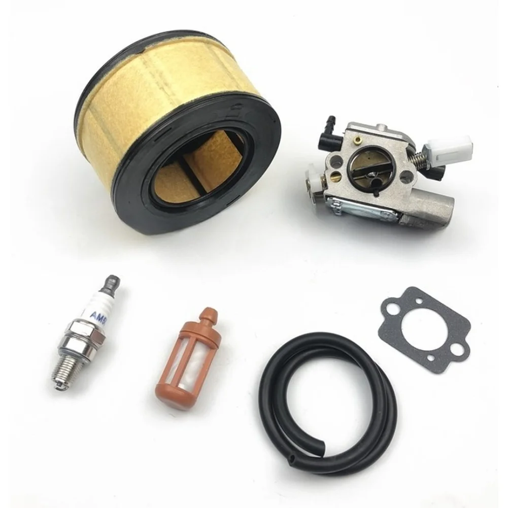 

Replacement Carburetor Air Fuel Filter Spark Component Kit For Chainsaw Parts Garden Power Tool Repair Kit