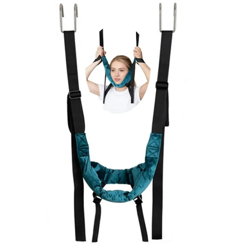 

Portable Neck Traction Device Cervical Traction Strap For Pull-Up Bars Adjustable Relieves Neck Fatigue In Adults