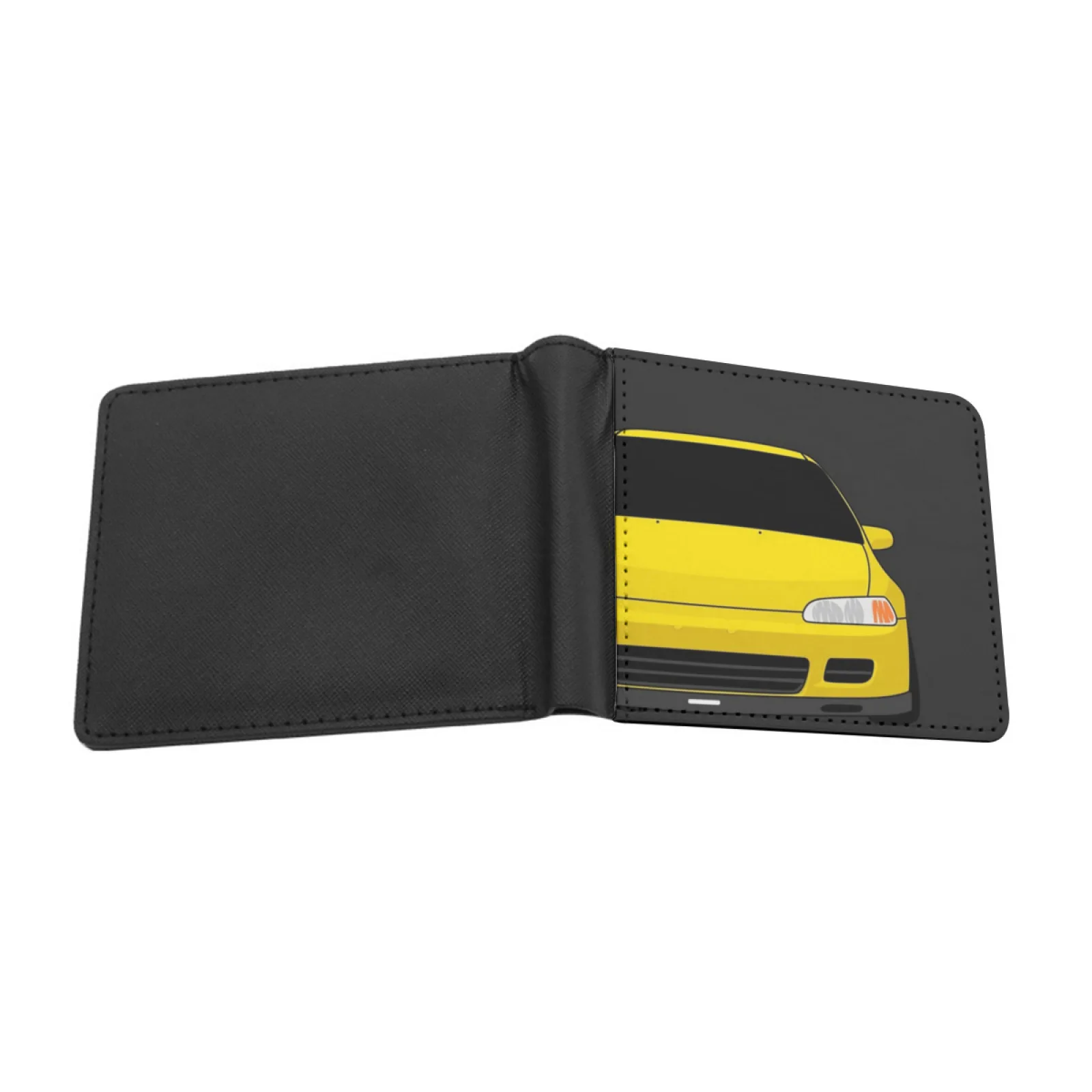 1992 1995 Civic Eg Pu Leather Wallets Unisex Purses Cash Purse Credit Card Wallet For Men Civic Eg Hatch Personalized Print