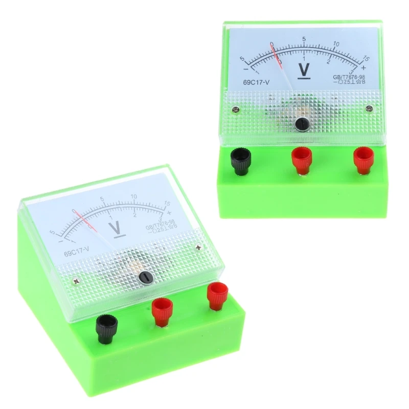 جهاز اختبار الجهد الكهربائي DCAmmeter Voltmeter عالي الدقة لمختبرات العلوم في المدارس الثانوية