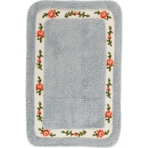 Inco Home Rose Bath Mat 70 X120 Blue