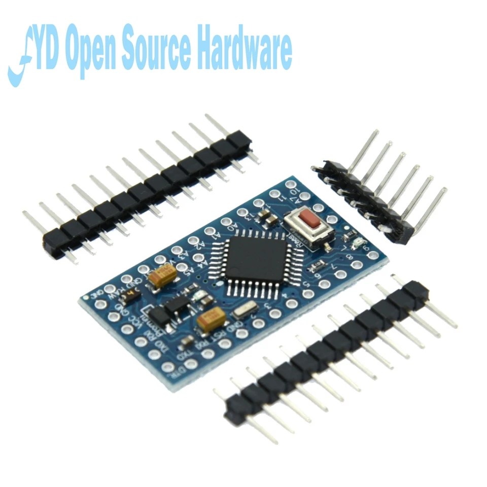 Pro Mini 328 Mini 3.3V/8M 5V/16M ATMEGA328/ATMEGA328PB ATMEGA328P-AU 3.3V/8MHz 5V/16MHZ For Arduino