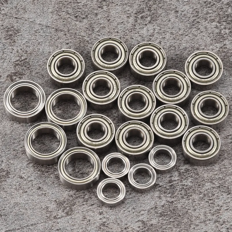 20Pcs Ball Bearing Kit For Tamiya TT01 TT-01 TT01D TT01E TT01R DF02 1/10 RC Car Upgrade Parts