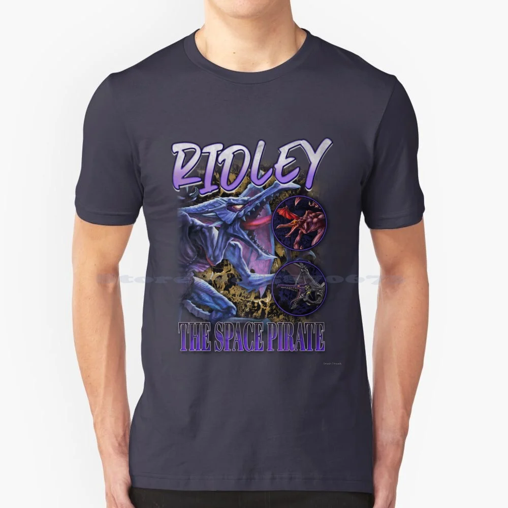 Ridley Vintage Rapper Tee T Shirt 100% Cotton Tee Smash Ultimate Super Smash Bros Ultimate Switch Direct Smash Bros Byleth