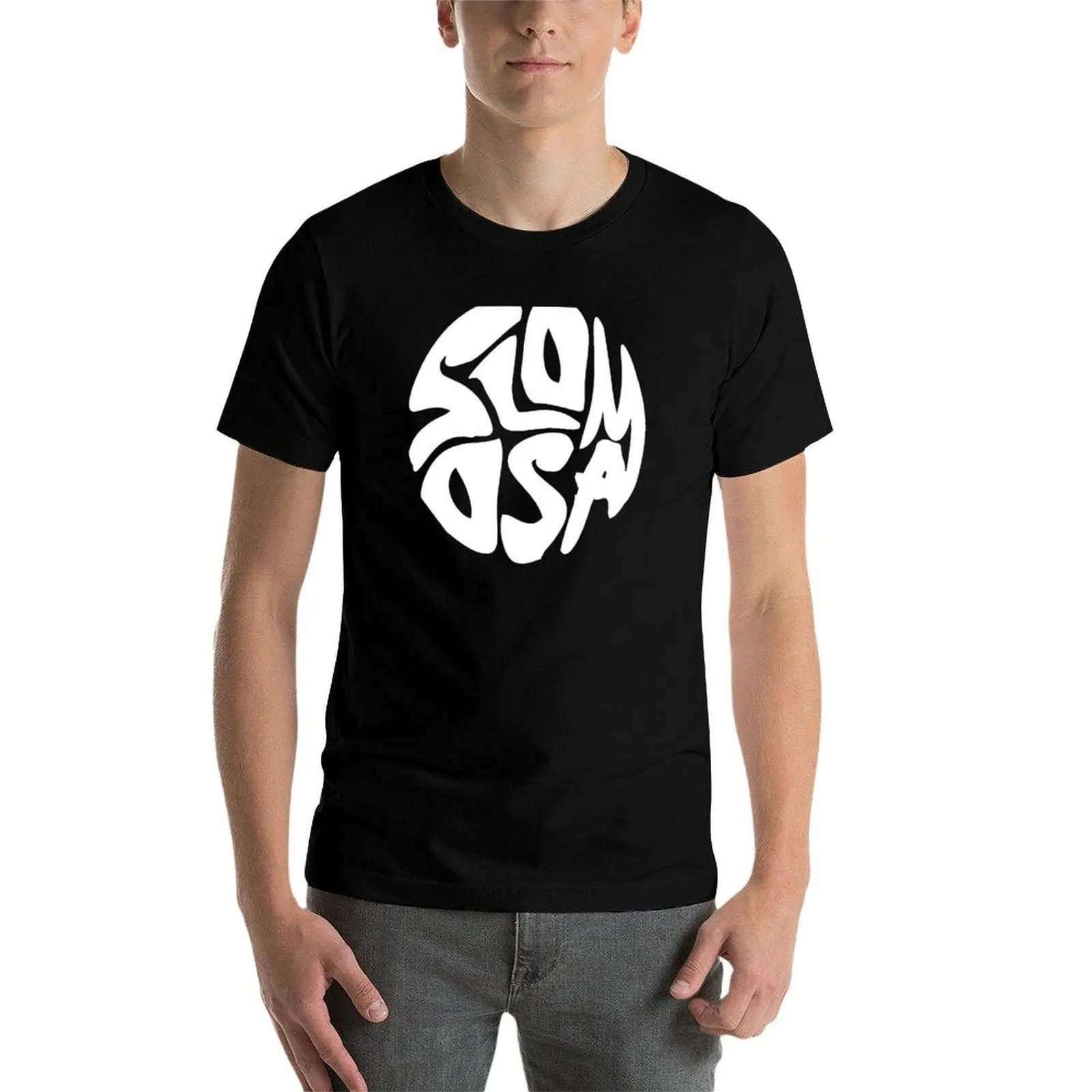 Slomosa Norwegian Stoner Tundra Alternative Rock Band T-Shirt Plus Size Gym Sports T-Shirt view 4