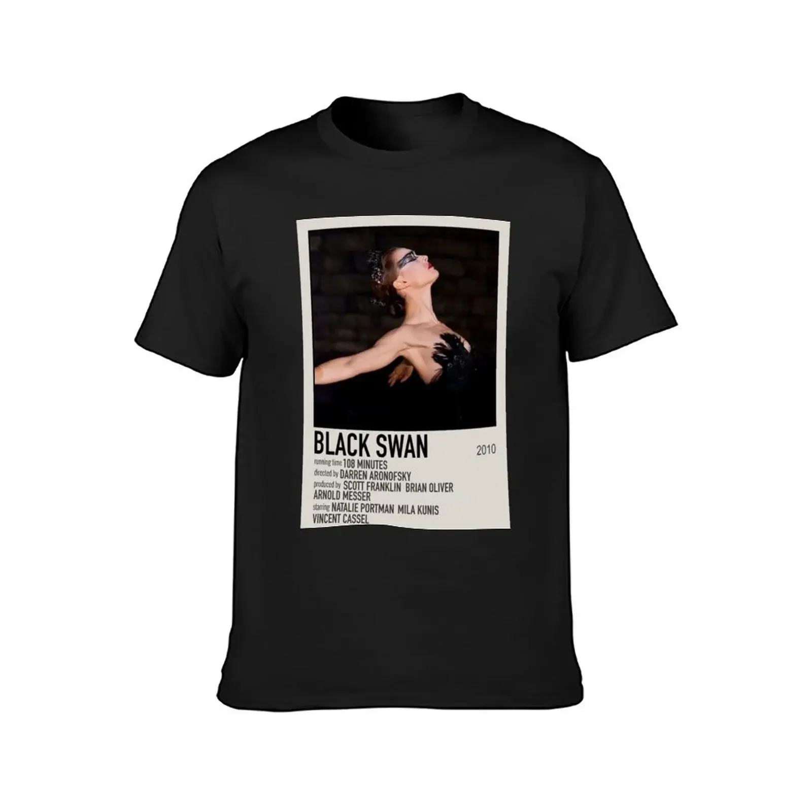 Black Swan Movie Poster T-Shirt shirts graphic tee tops men graphic t shirts