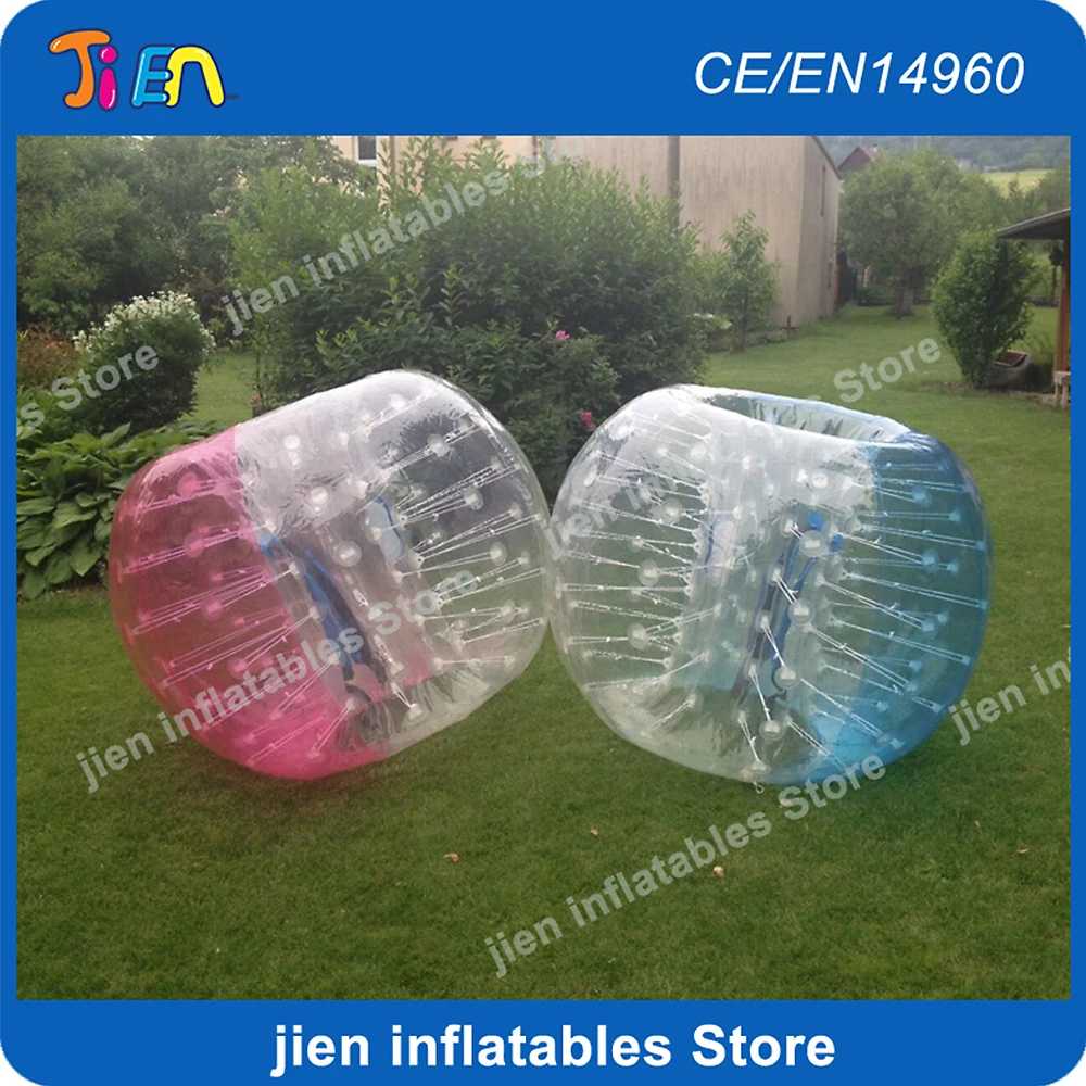 Fast Shipping Inflatable Human Bumper Balls / TPU Inflatable Bubble Balls Bubble Zorb Ball Hamster Ball
