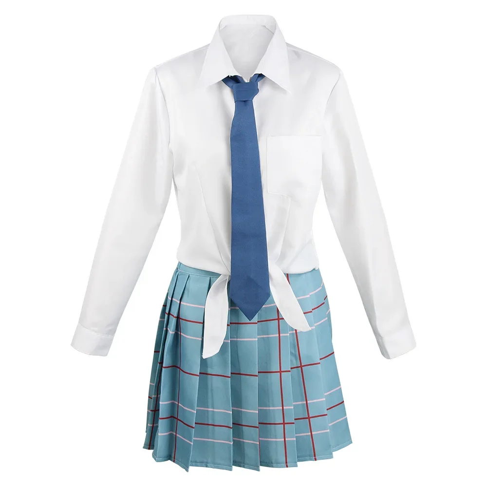 Marin Kitagawa Cosplay uniforme escolar para mulheres, vestido de marinheiro, roupa de empregada feminina, Anime Halloween Costume, peruca, JK