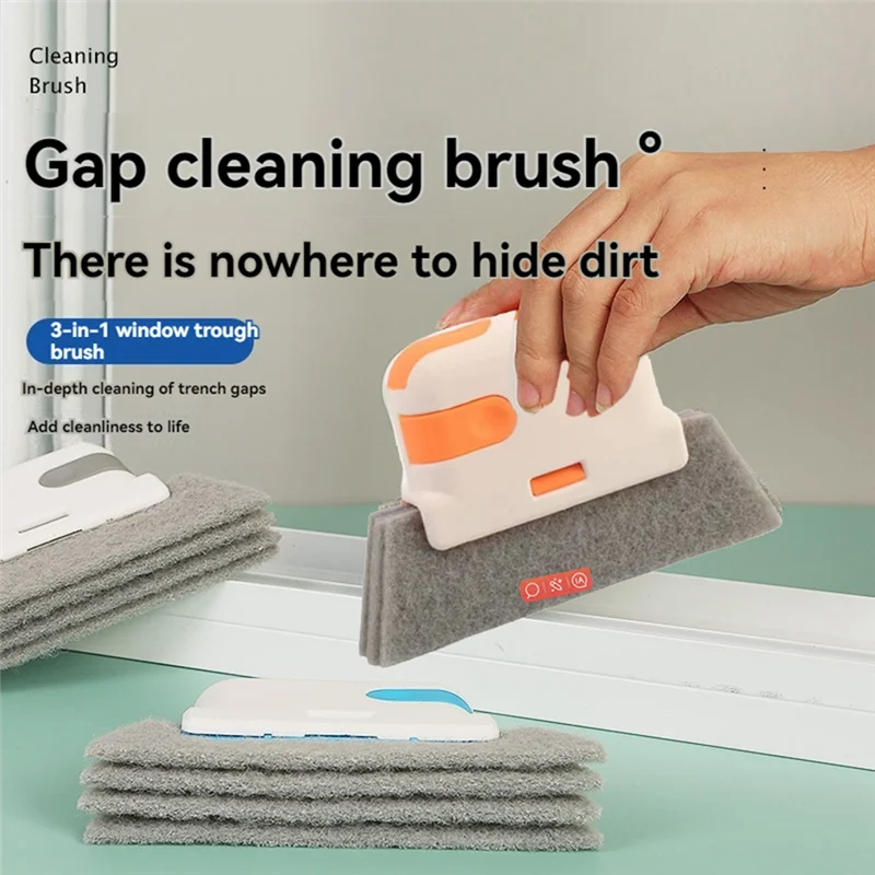 

TFORU-8 шт. очиститель оконных гусениц с заменой бытовых чистящих средств для окон, раздвижных дверей, порога, небольшого спа-салона