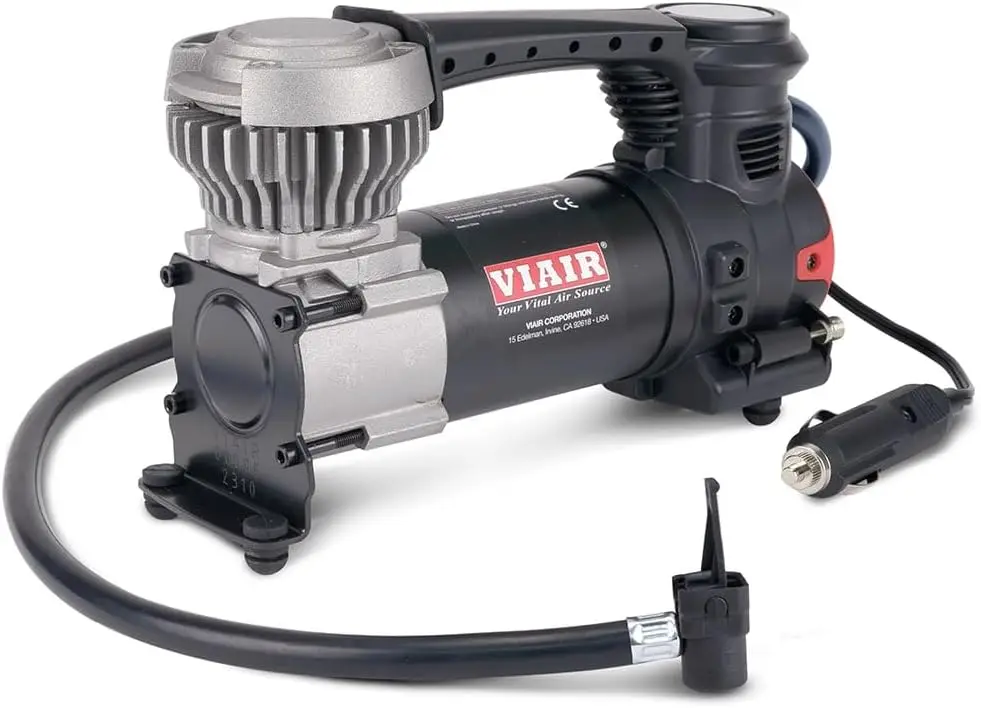 

Portable Air Compressor Tire Inflator 12V Heavy Duty Pump 100 PSI for Car Truck SUV with LED Light