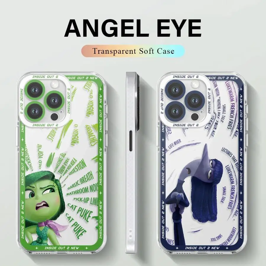 Disney Inside Out 2 Phone Case for Moto G22 G32 G52 2022 G71 G72 G73 Edge 40 5G 4G Soft Cases