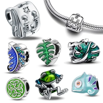 925 ayar gümüş macera sırt çantası Charm Fit Pandora Charms gümüş takı yapımı için 925 orijinal bilezik