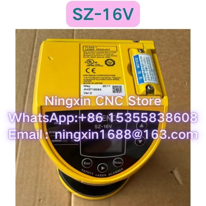 Second-hand SZ-16V Laser scanner Functional test OK Fast delivery