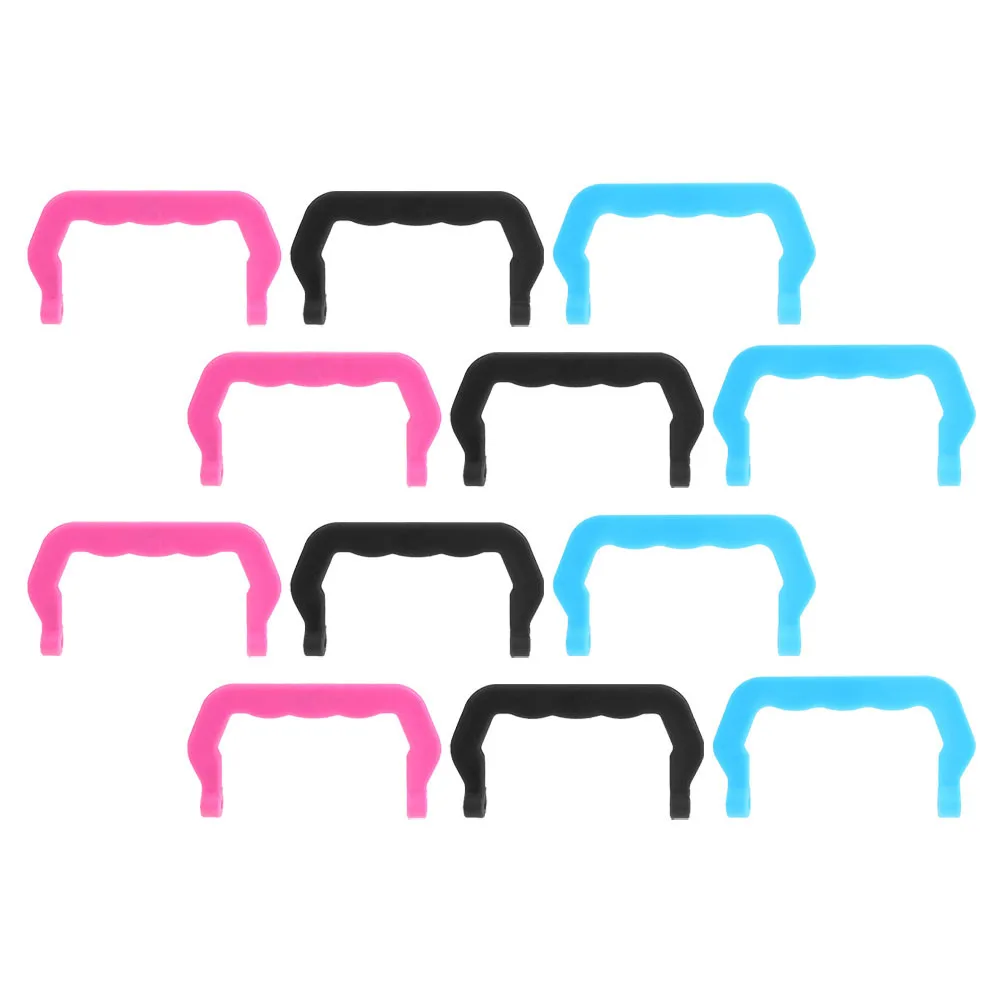 

12Pcs Durable Plastic Cage Handles Detachable Replacement Carrying Part for Small Animal Bird Rabbit Cat Carrier Crate