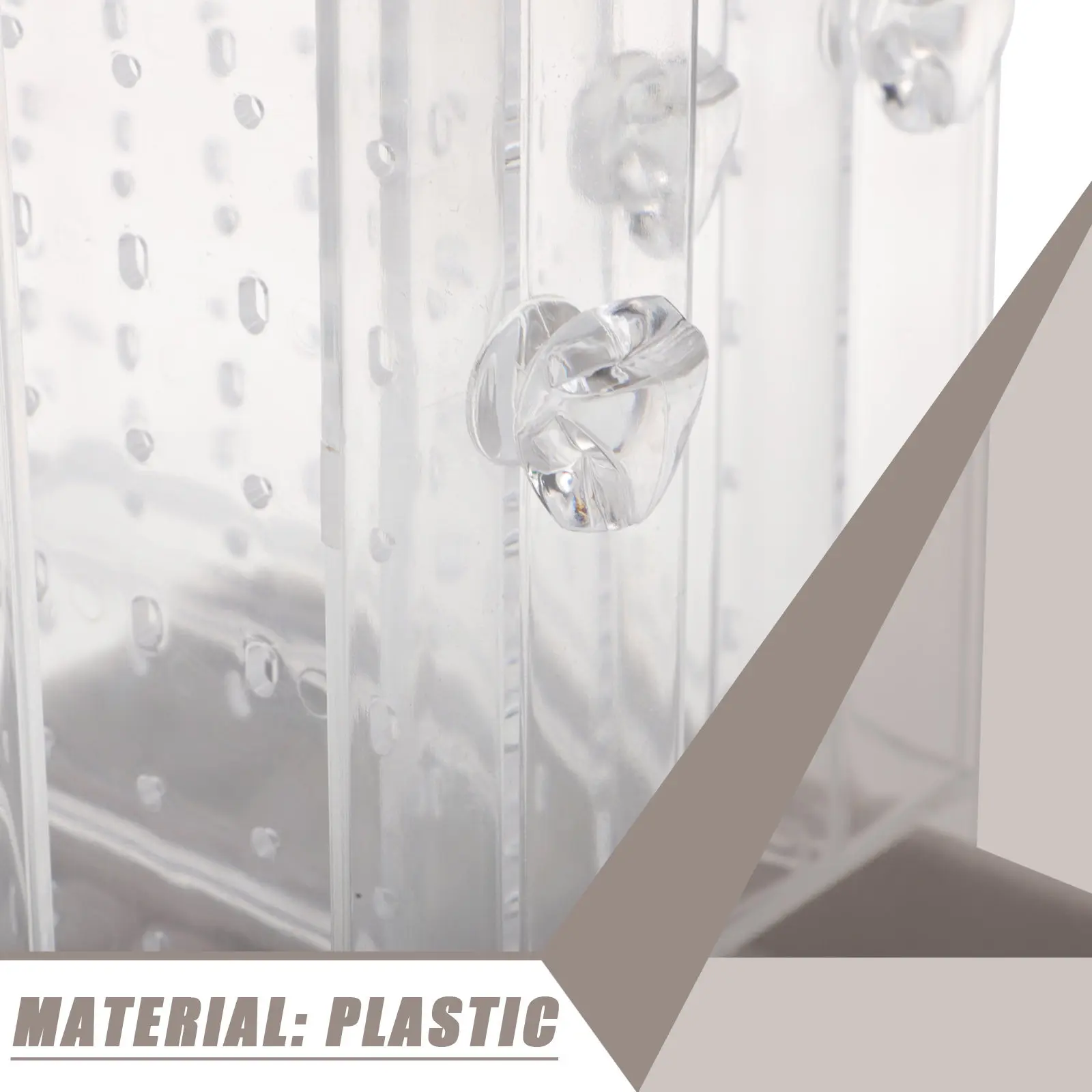 

1Pcs Jewelry Organizer Shelf Stylish Display Stand for Earring Necklace Ring Storage Rack Bathroom Vanity Decorative Holder