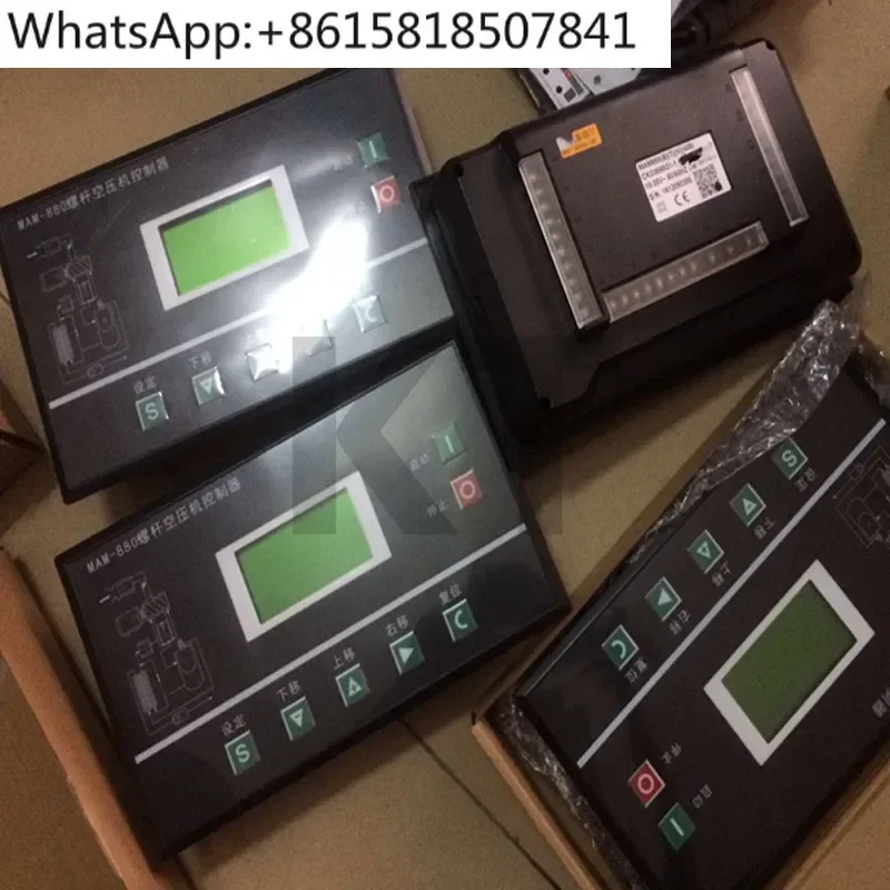 1PCS Screw air compressor controller MAM880/860(B)(T)(V) Plot PLC computer board display panel