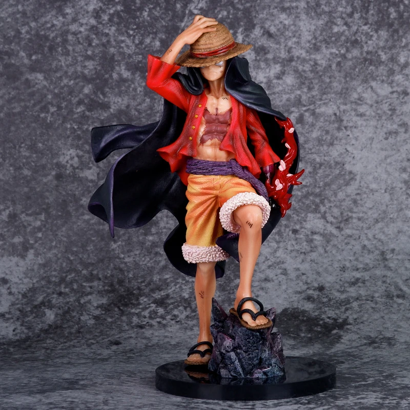 

New One Piece Luffy Anime Figure Monkey D. Luffy Action Figurine 25cm PVC kids gifts Collectible Model Doll Toys Desktop decora