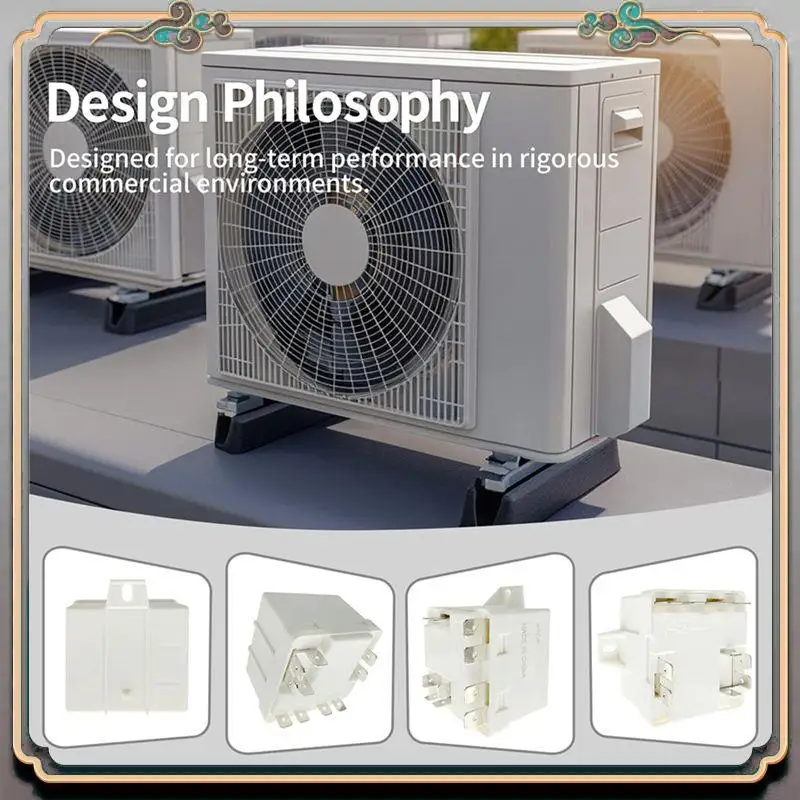 A46M-5X Relay Compatible With Leer 35A Potential Relay For Refrigeration, HVAC Systems - Compatible With Freezers And Coolers