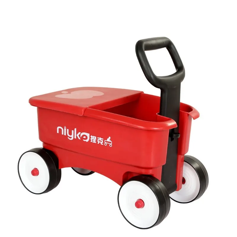LazyChild 2023 New Four-in-one Children\'s Pull Cart Baby Can Sit And Ride A Four-wheeled Scooter 1-6 Years Old Children\'s Yo-yo